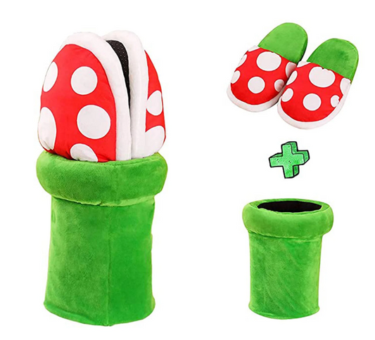 Pantuflas Planta Monstruo