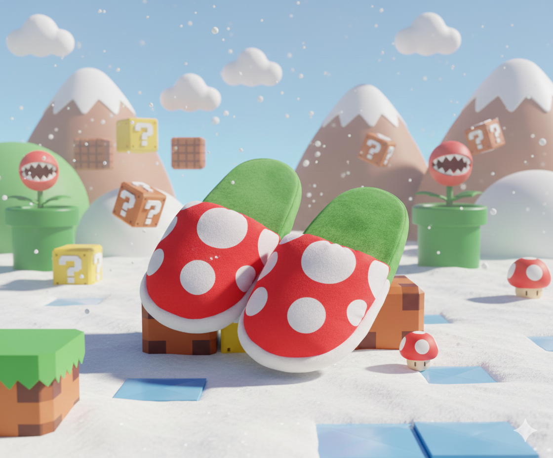 Pantuflas Planta Monstruo